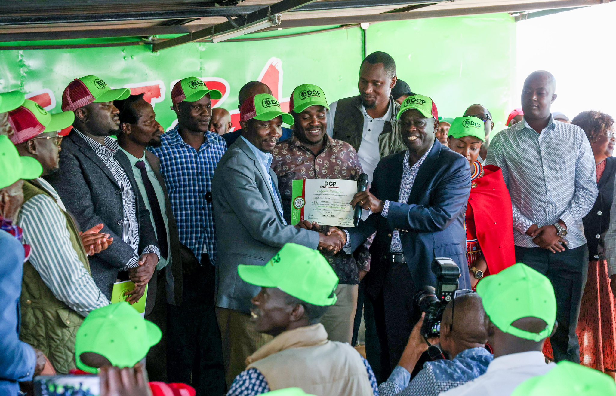 Vincent Kibet Rotich and DCP Party leader Rigathi Gachagua/RIGATHI GACHAGUA /X