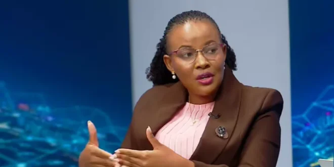 NCIC commissioner Jerusah Mwaathime speaking on Citizen TV on Monday night, August 3, 2026. /SCREENGRAB